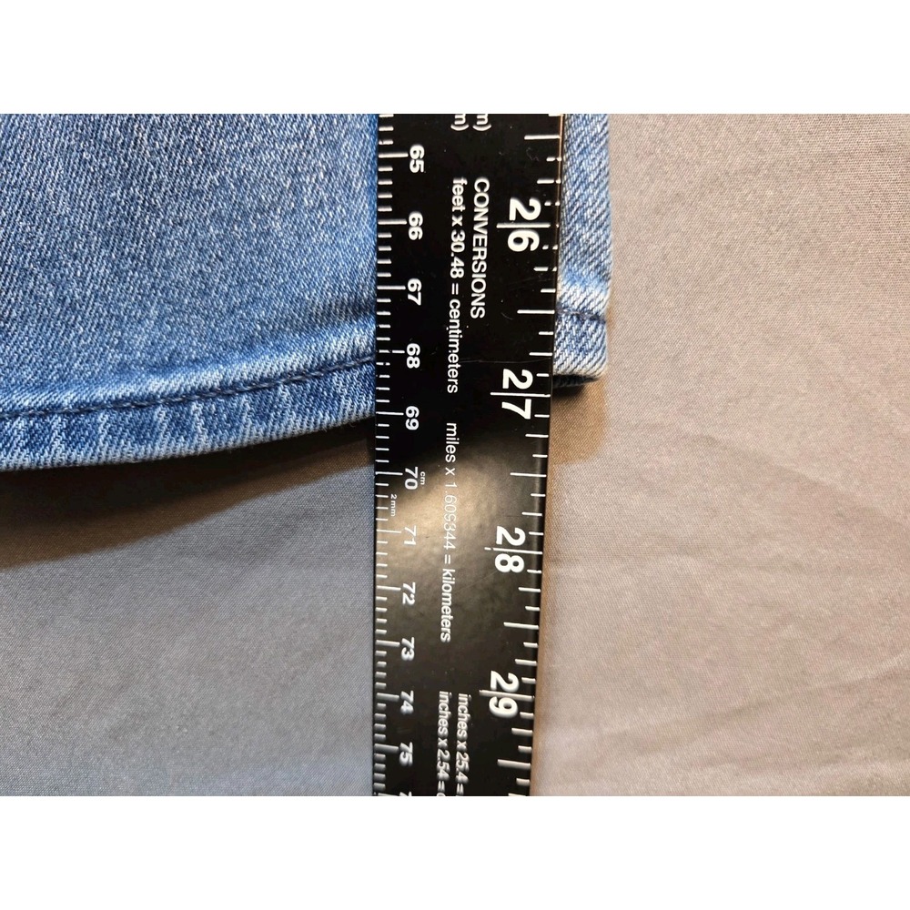 526 Old Navy Women's Size 10 Light Wash Straight Leg Jeans High Rise Denim - Picture 4 of 15